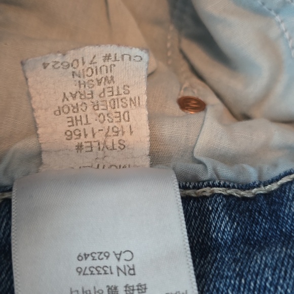 Mother Insider Crop Step Fray - Picture 7 of 10